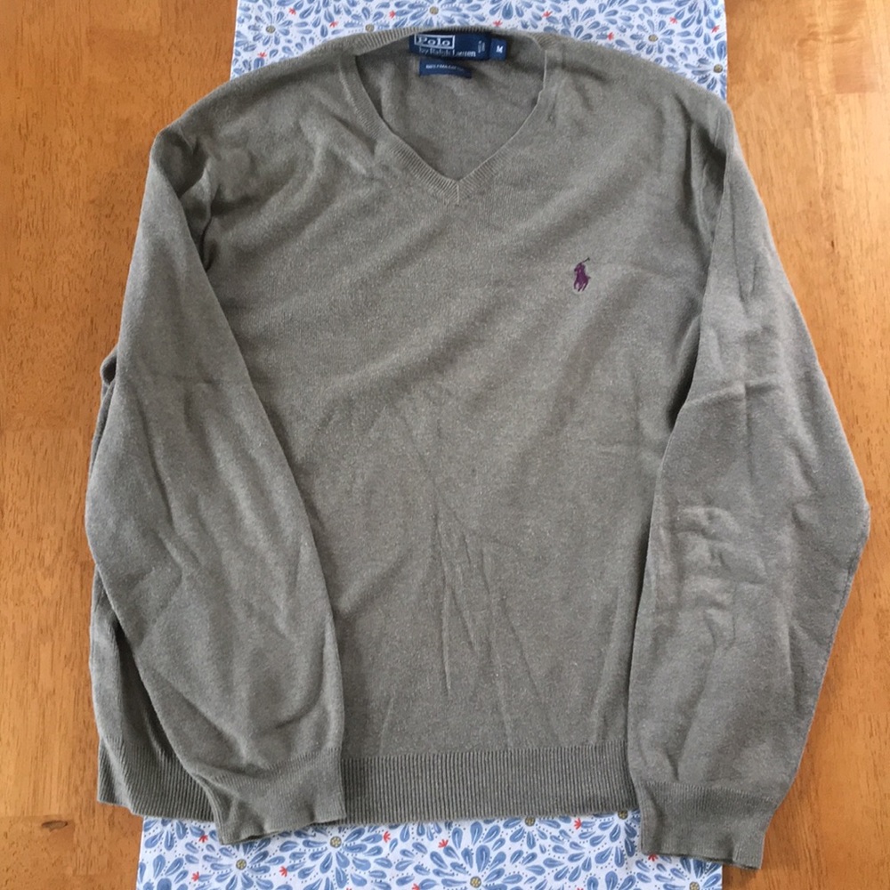 Polo Ralph Lauren Cotton V-Neck Sweater